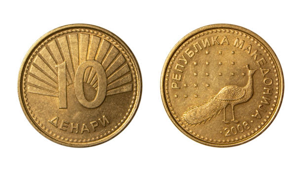 istock Ten Makedonian denari coin 1426278164