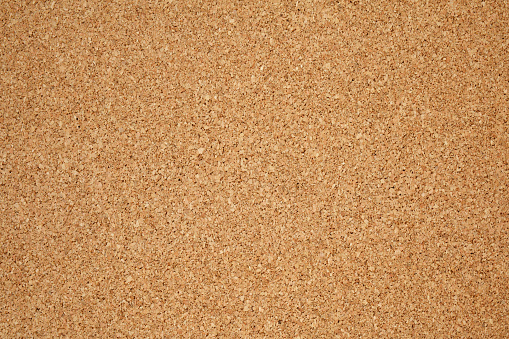 Textured wooden background. Cork board with copy space. Notice board or bulletin board image.