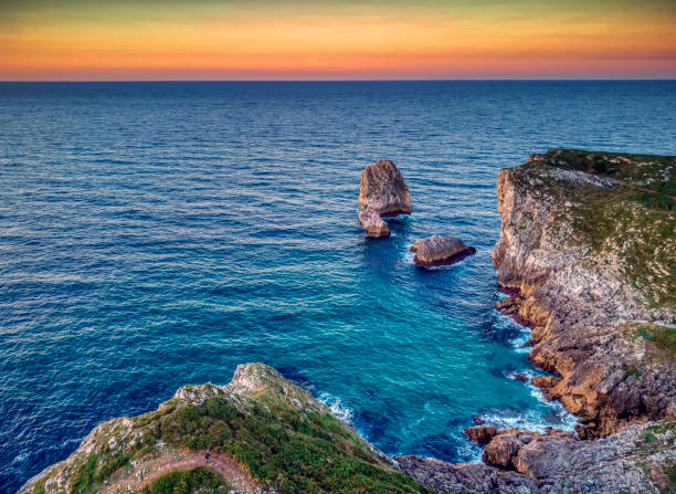 istock Cliffs of Hell in Ribadesella, Asturias Spain 1426279991