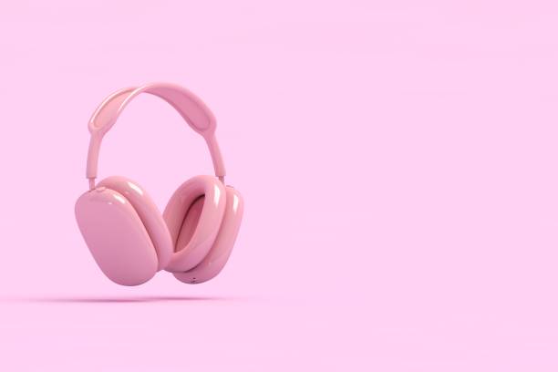 istock 3D Yellow Headphones 1426284872