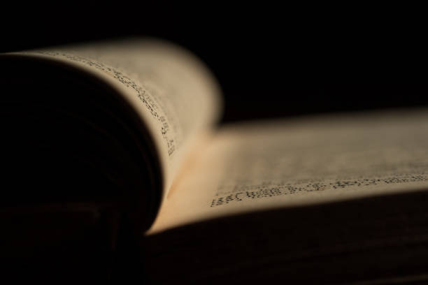 istock Open pages of an old book. 1426289502