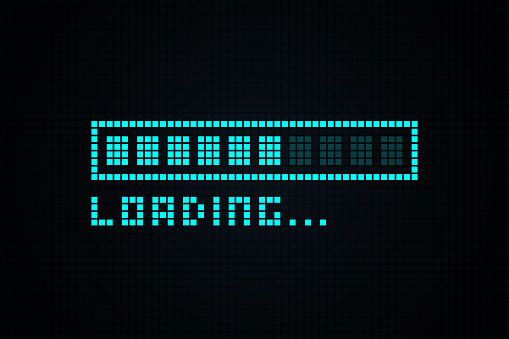 Roman Design Loading Bar Loading Bar Abstract Modern Technology Futuristic Interface Hud Digital ...