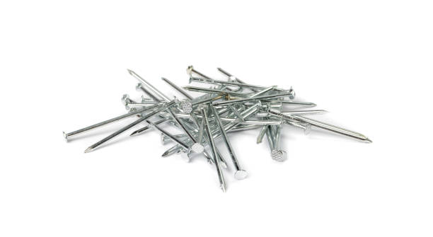 istock Metal Nail Pile Isolated 1426298582
