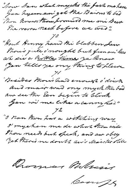istock Part of “The Pitman's Pay” by Thomas Wilson with Signature/Autograph - 19th Century 1426310682