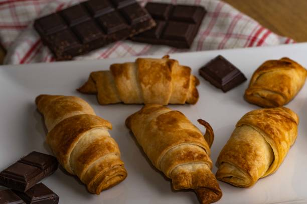 istock handmade and baked chocolate croissant 1426314737