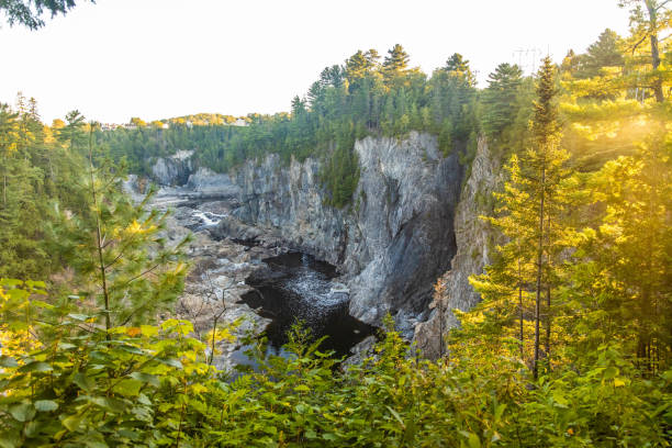 istock Grand Falls gorge Canyon view in New Brunsqick Canada 1426335349