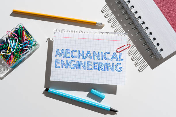 istock Text sign showing Mechanical Engineering. Business concept deals with Design Manufacture Use of Machines 1426337335