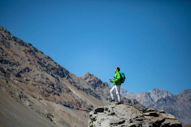 istock Enjoying the mountains while on a day hike in nature 1426340546