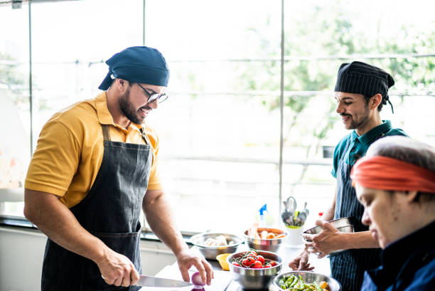 istock Colleagues during cooking class or working in a restaurant 1426344847