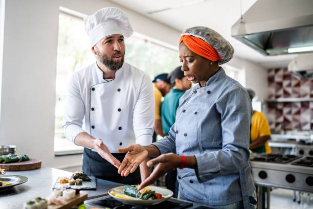 istock Colleagues arguing about a dish in the kitchen 1426346687