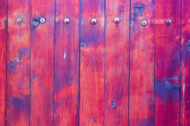 Colorful wood background, Wooden wall texture