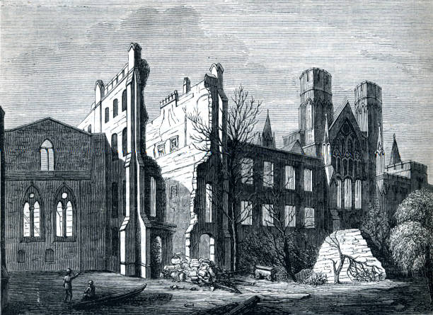istock House of Commons after the fire in 1834 London england 1426360414