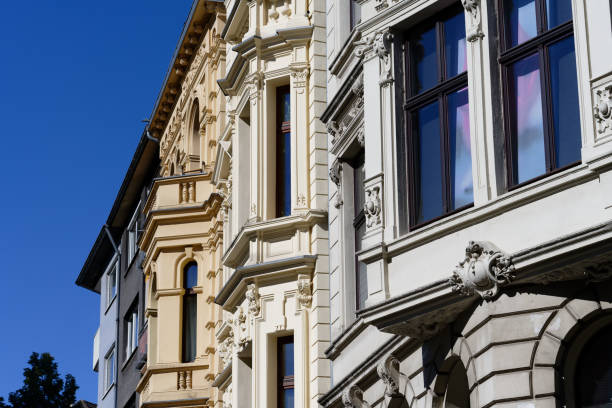 istock beautifully restored historic facades 1426372837