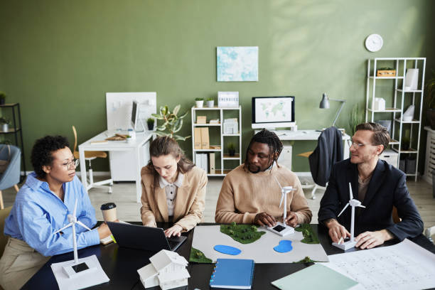 istock Business people working over project in team 1426373419