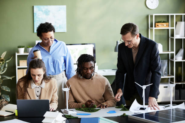 istock People developing new project of alternative energy 1426373453