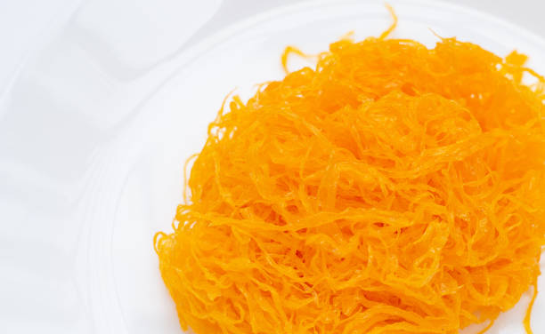istock Thai dessert Foi Thong, Golden egg yolk threads 1426381437