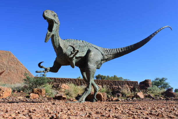 オーストラリアの恐竜の時代博物館クイーンズランド州オーストラリア - lizard landscape desert australia ストックフォトと画像