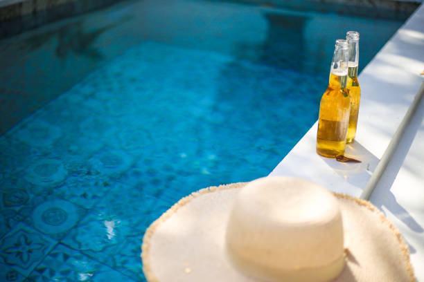 istock Summer and Poolside Beer Party, Cold Beer 1426395803