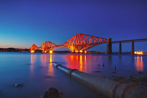 Firth of Forth Railway Bridge spanning the River Firth