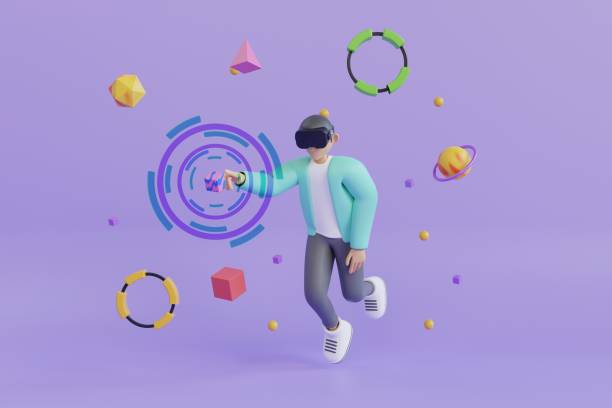 istock Metaverse technology future 3D concept. Concept of surrealism, immersive experience, metaverse or virtual reality. 3d render with Metaverse futuristic concept. 1426411883
