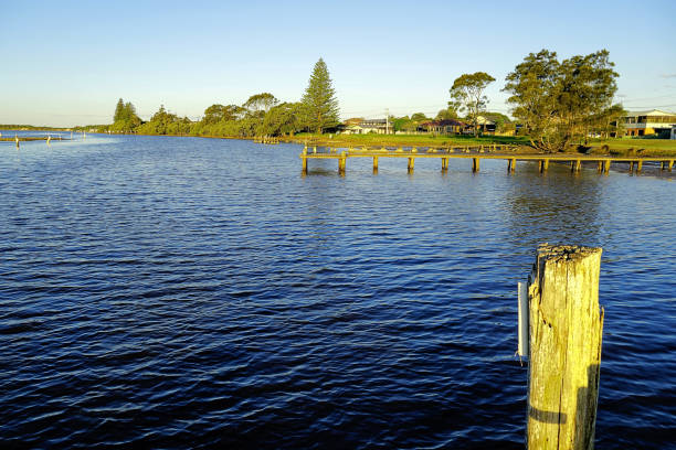 Evening over the Manning River in the Mid North Coast