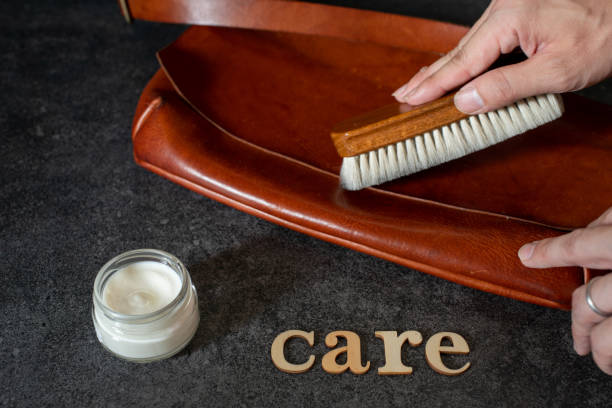 istock Care for leather bags 1426442217