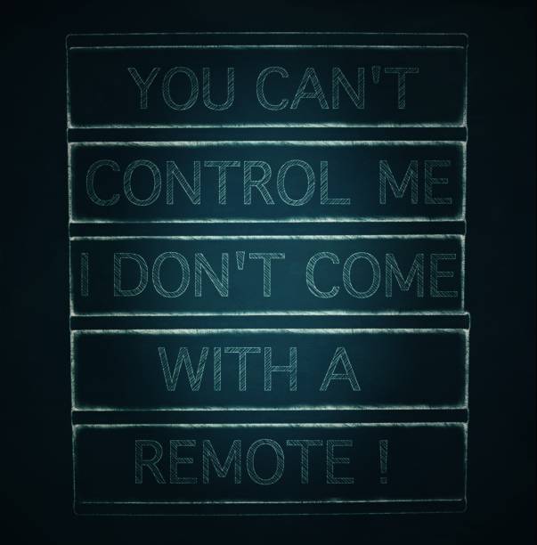 istock You Can't Control Me I Don't Come With A Remote in Chalkboard Trend 1426453193