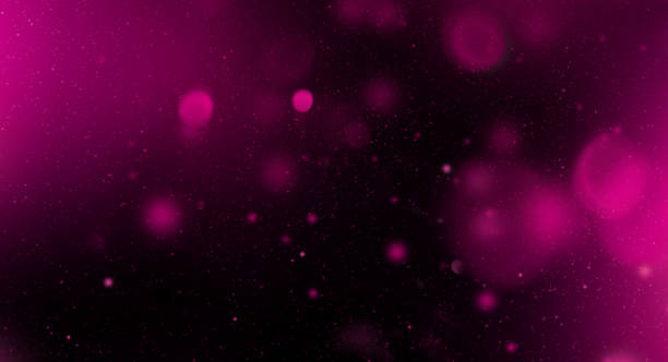 istock Pink colorful starry sky, horizontal galaxy background 1426454999