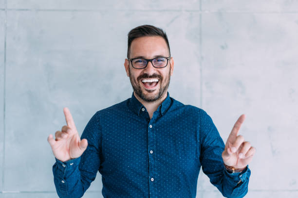 istock Businessman talking during video call in the office. 1426459451