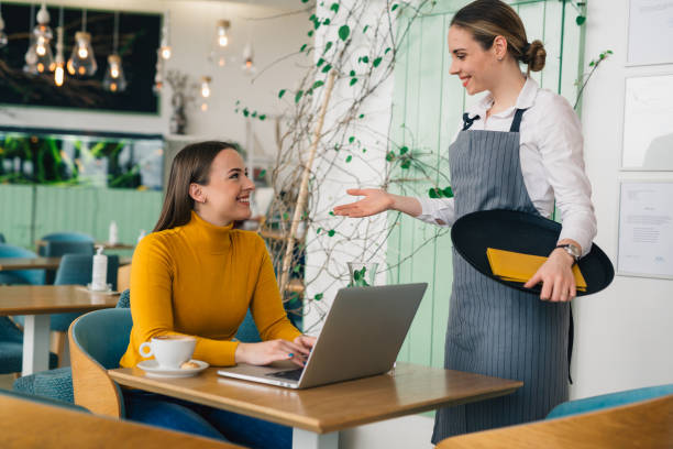 istock woman in restaurant 1426471963