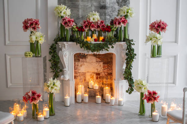 istock Arch for outdoor wedding ceremony with flowers 1426489697