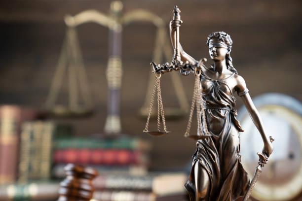 istock Law theme - judge office. 1426490093