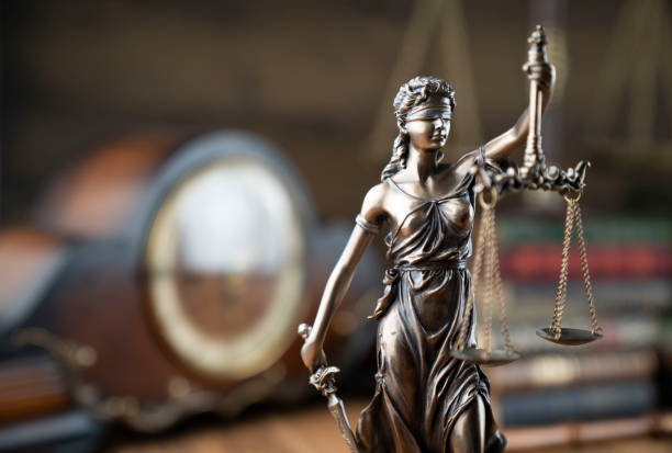 istock Law theme - judge office. 1426490309