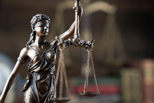 istock Law theme - judge office. 1426490315