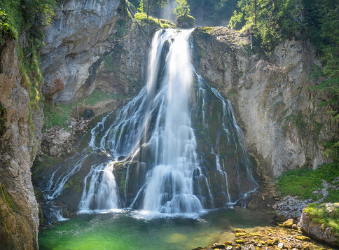 The Gollinger Waterfall (sometimes named Gollingfall or Schwarzbachfall) is one of the most gorgeous waterfalls in Austria
