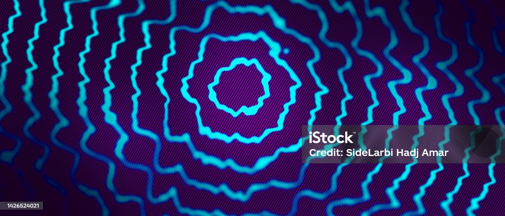 Wavy Ripple Wavy Background With Ripple Effect Illustration Stock Illustration ...