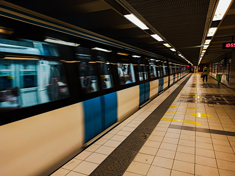 The Algiers Metro is a metro-type urban transport rail network serving the city of Algiers since 2011