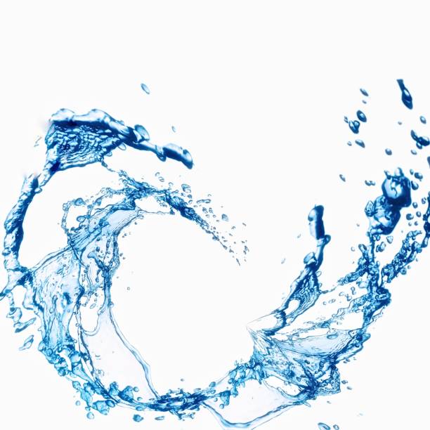 istock 3d illustration of abstract shape water splash 1426532318