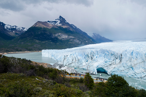 View of the Perito Moreno glacier, Santa Cruz Province, Patagonia, Argentina