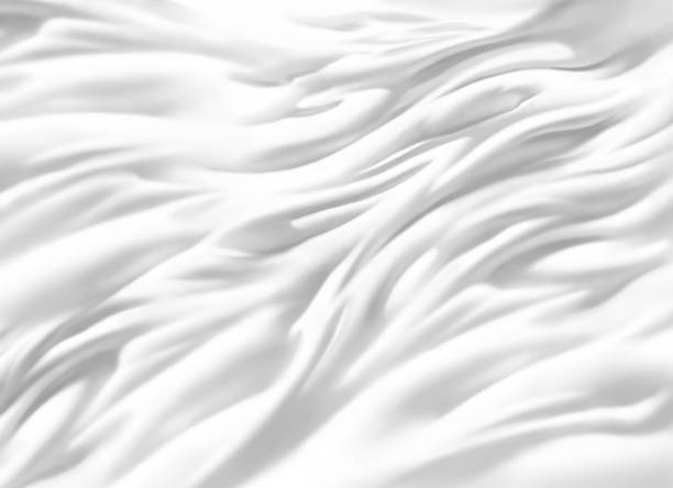 istock white Silk, cloth, 3d illustration, realism, photo realistic 1426545718