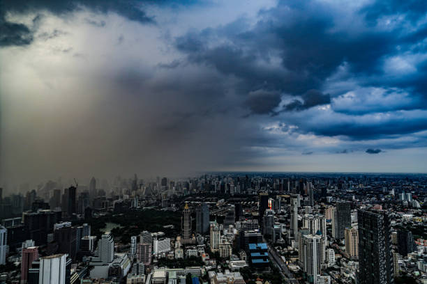 istock Bangkok city wrapped in squall 1426549417