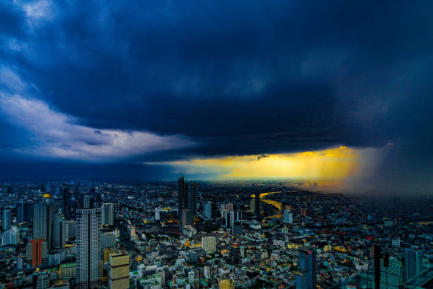 istock Bangkok city wrapped in squall 1426549980