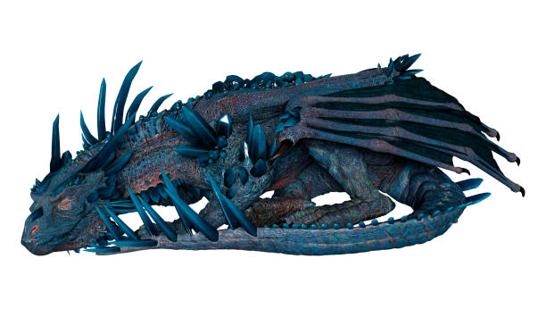 istock 3D Rendering Fairy Tale Dragon on White 1426555799
