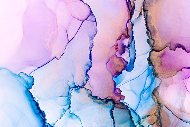 istock Colorful alcohol ink abstract texture 1426562375