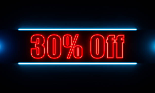 istock 30% off, sales sign. 1426570432