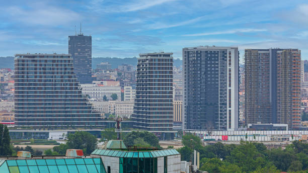 istock Belgrade Waterfront Skyscrapers Cityscape 1426570591