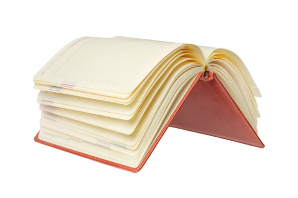 istock Levitation of an open book on a white background. 1426571706
