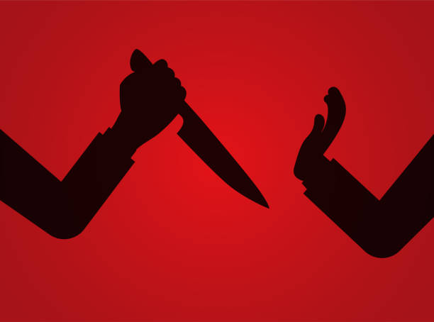 ナイフで刺す、暴行... - murderer点のイラスト素材／クリップアート素材／マンガ素材／アイコン素材