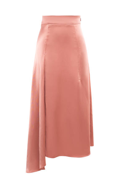 istock Pink skirt isolated in white background, invisible mannequin 1426593346
