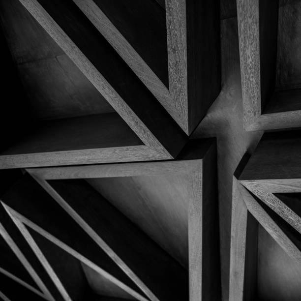 istock Wood Triangles Detail 1426614226